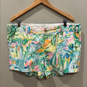 Lilly Pulitzer Callahan Shorts Sea Salt and Surf